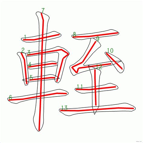 13筆畫|13劃的字 13畫的字